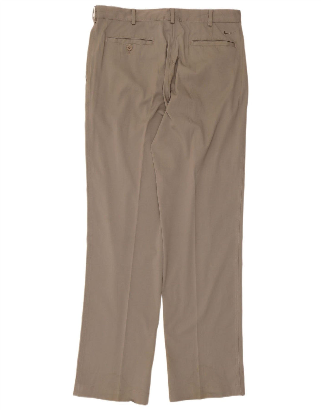 Nike Straight Chino-bukser til mænd W32 L34 Grå polyester