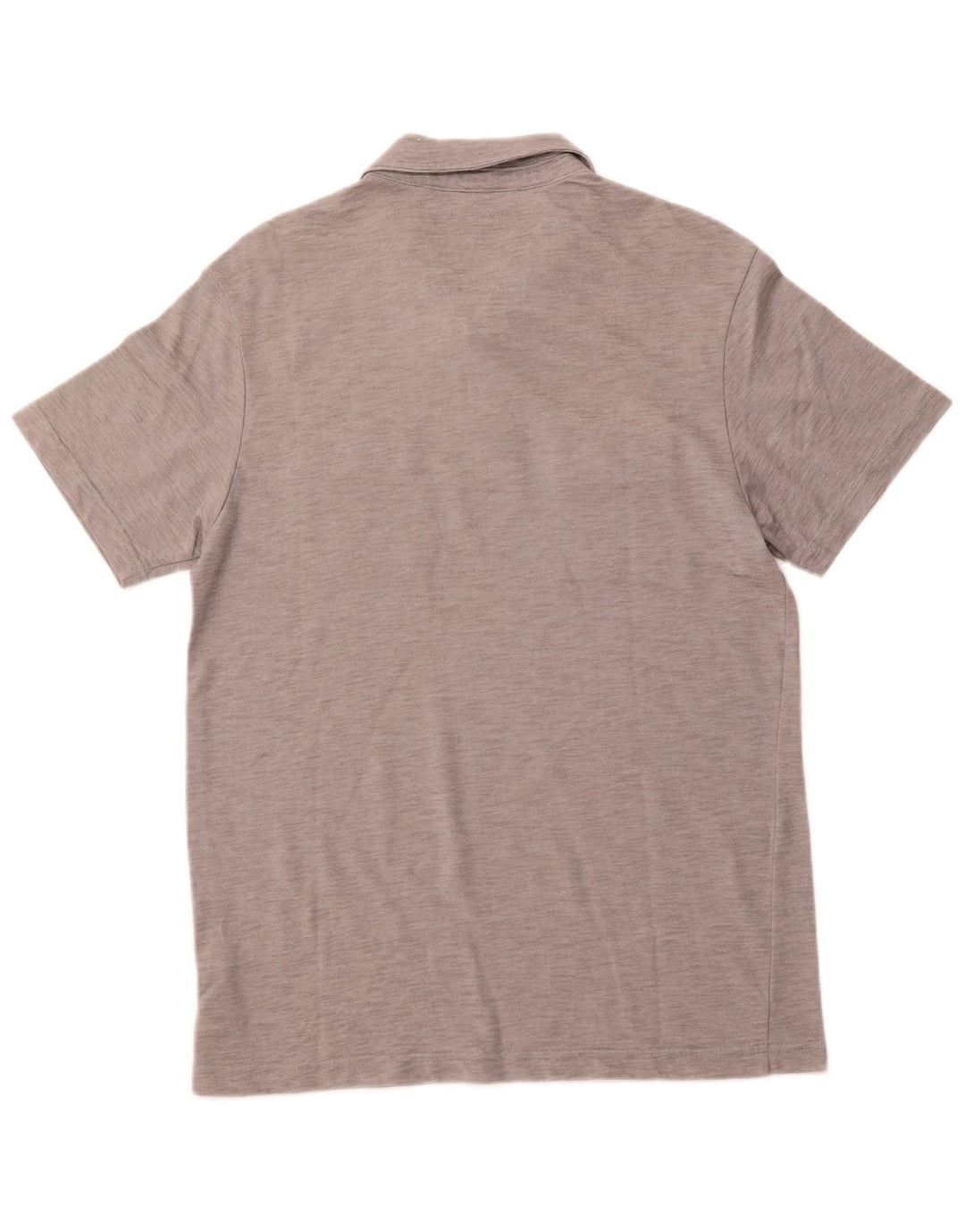 GUESS Militær poloskjorte til mænd, stor grå nålestribet bomuld