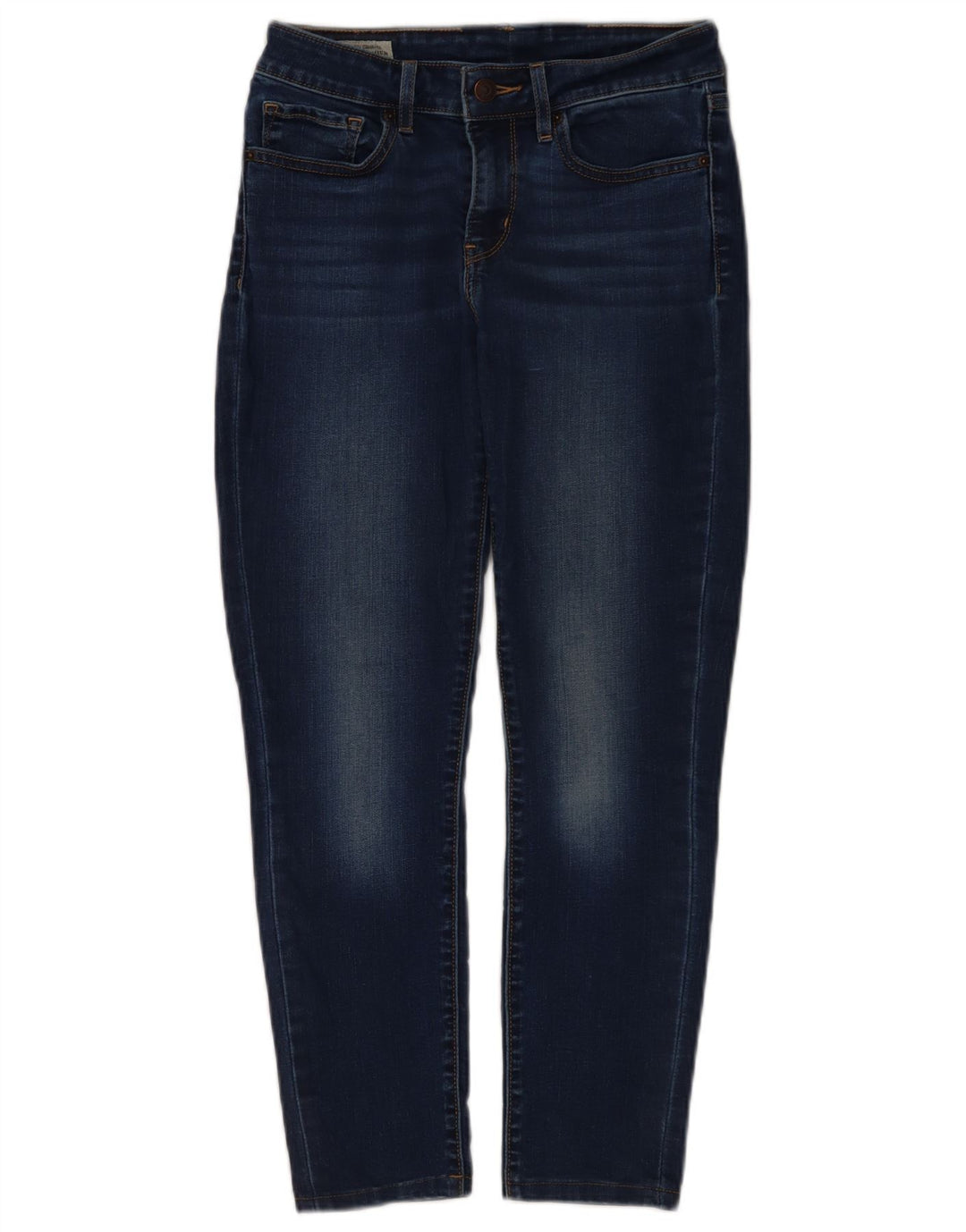 Levi's skinny jeans til kvinder W27 L26 marineblå bomuld