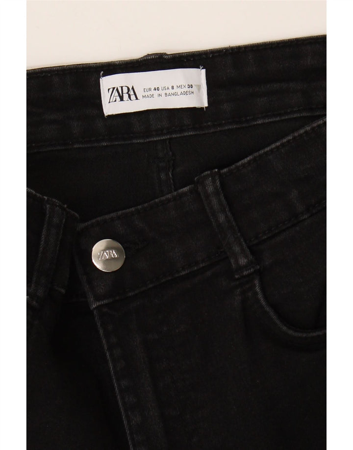 Zara Dame Skinny Jeans EU 40 Medium W30 L27 Sort