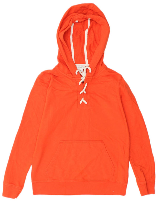 J. CREW Dame Hættetrøje UK 2 2XS Orange Bomuld