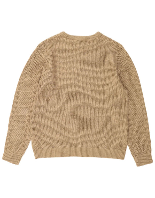 Jack & Jones herre rund hals sweater 2XL beige akryl