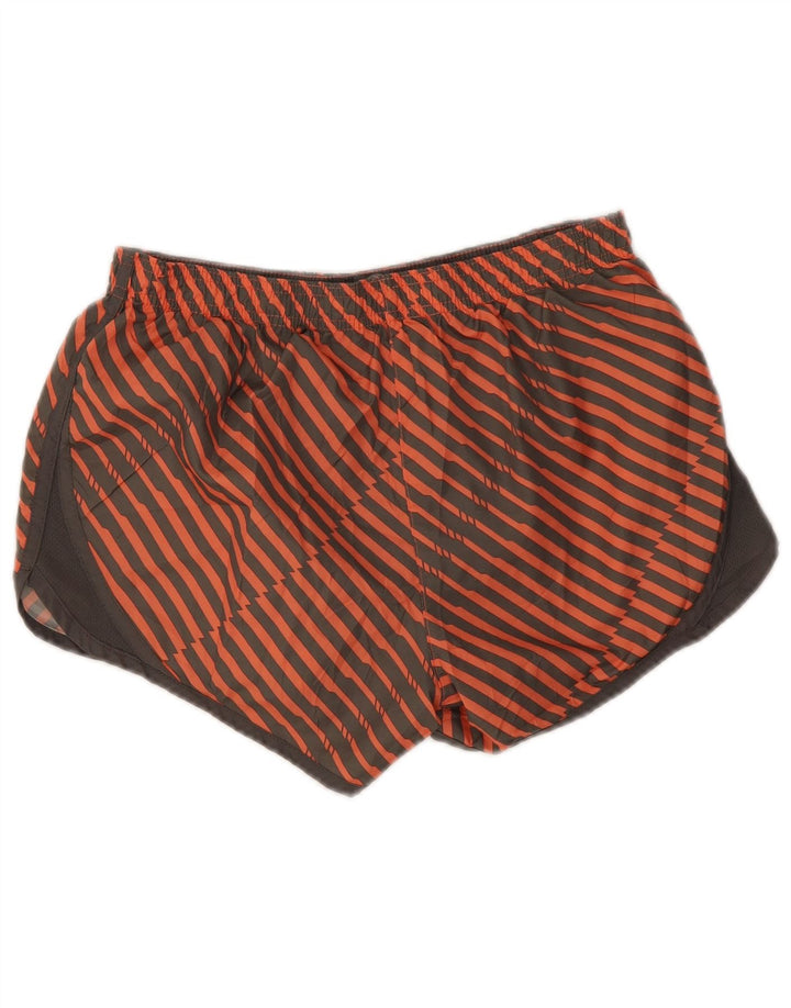 Umbro Herre Sportshorts Medium Orange Stribet Polyester
