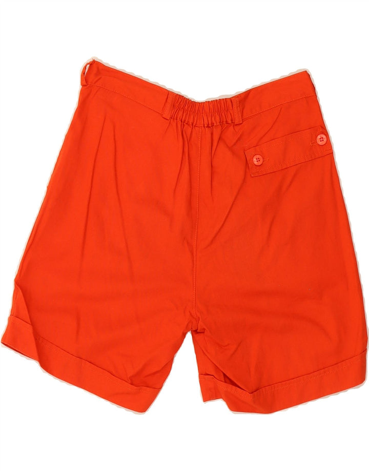 VINTAGE Womens Pegged Chino Shorts W29 Medium  Orange Vintage Vintage and Second-Hand Vintage from Messina Hembry 