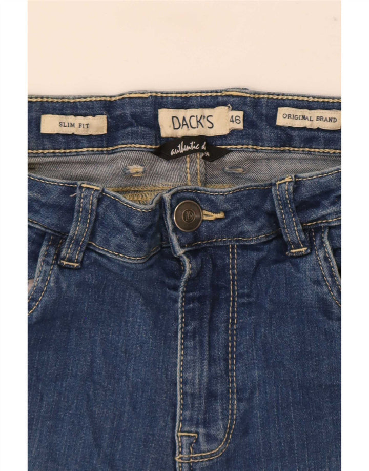 Dacks Slim Jeans til mænd IT 46 Small W30 L29 Blå
