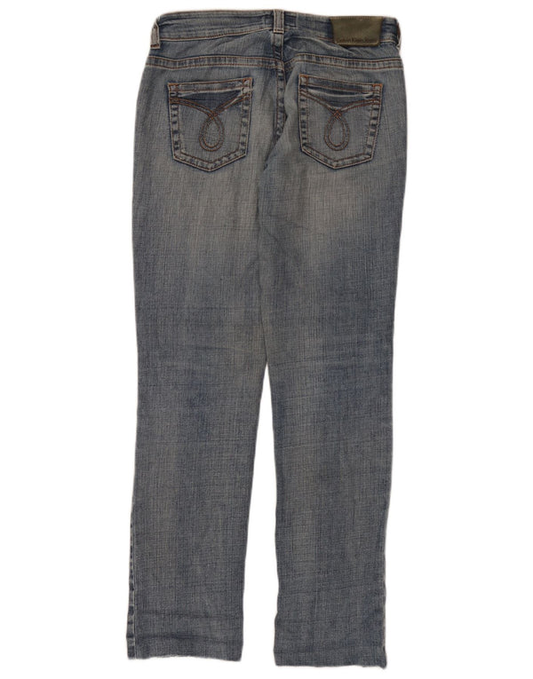 Calvin Klein Dame Slim Jeans W26 L30 Blå Bomuld