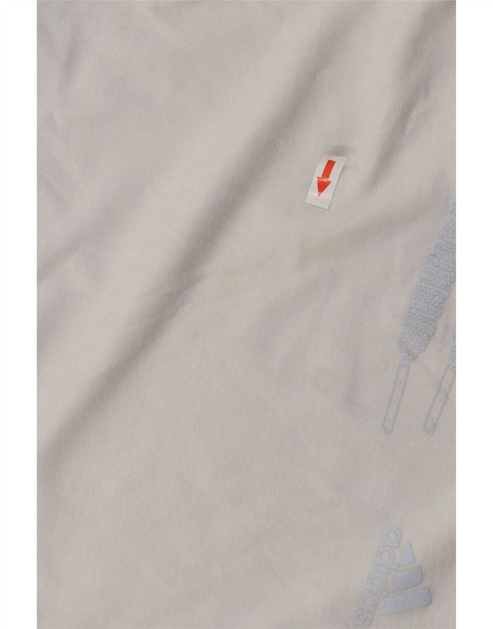 Adidas Herre T-Shirt Top Stor Blå Bomuld