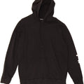 ADIDAS Mens Graphic Hoodie Jumper Medium Black Cotton Vintage Adidas and Second-Hand Adidas from Messina Hembry 