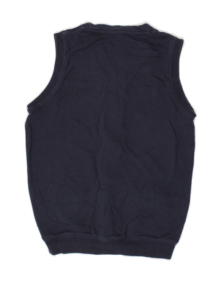 SUN68 Boys Sleeveless Cardigan Sweater 5-6 Years Navy Blue Cotton | Vintage Sun68 | Thrift | Second-Hand Sun68 | Used Clothing | Messina Hembry 