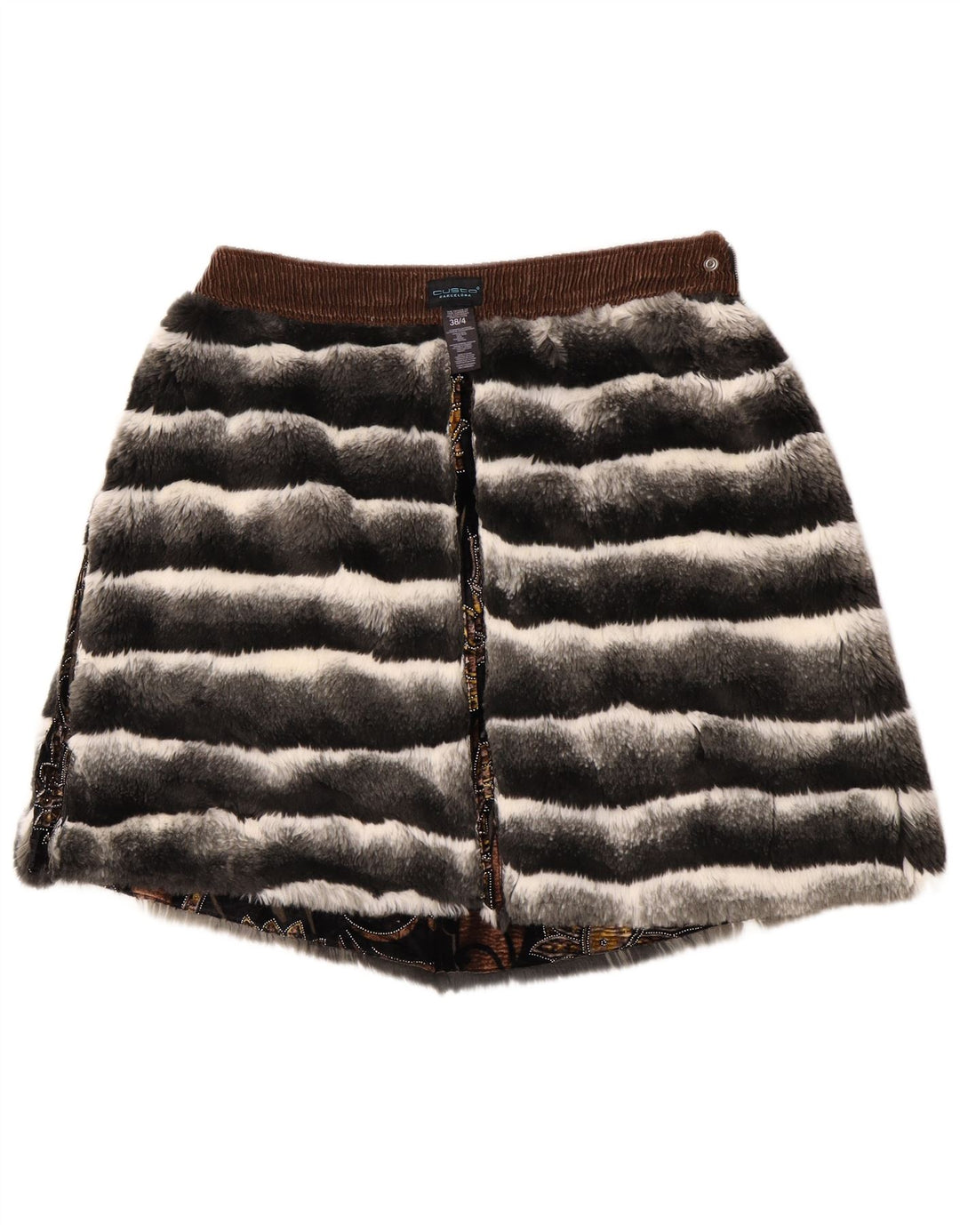 Custo Barcelona Dame Mini Nederdel EU 38 Medium W32 Flerfarvet Blomster