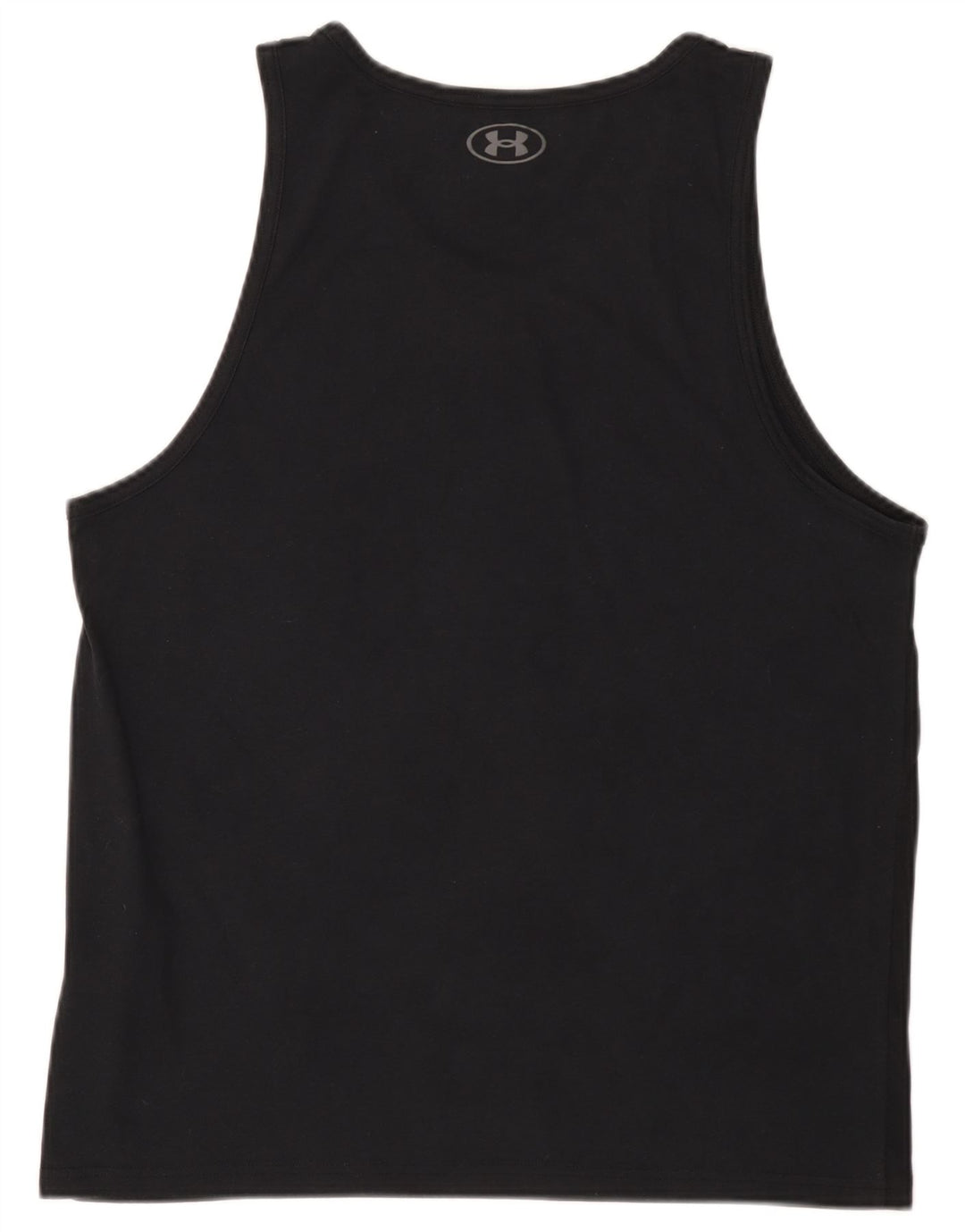 Under Armour Herre Grafisk Vest Top Stor Sort Bomuld