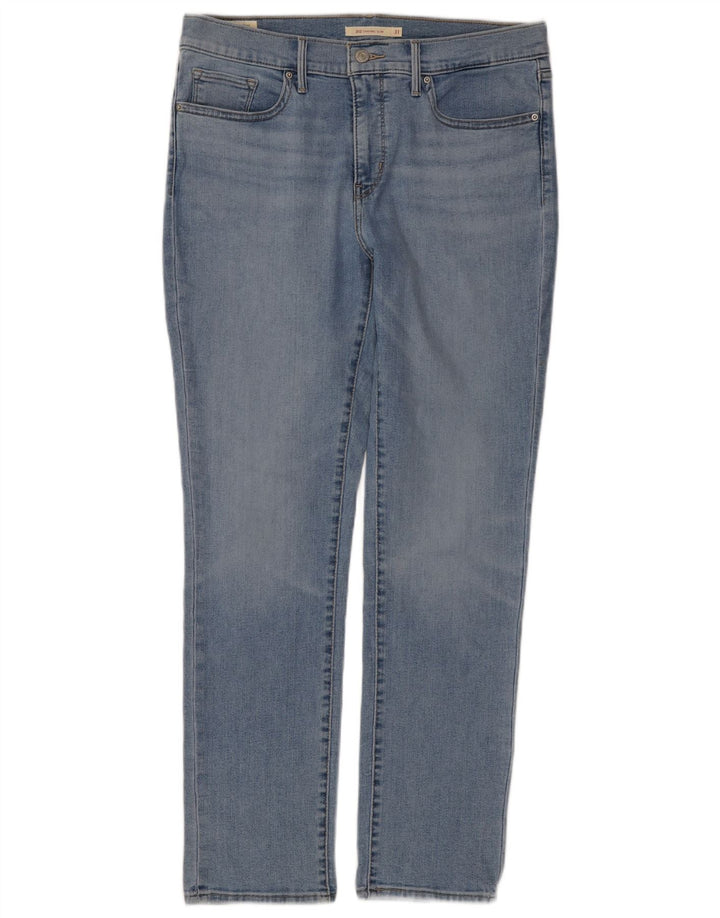 LEVI'S Dame 312 Shaping Slim Jeans W31 L30 Blå Bomuld