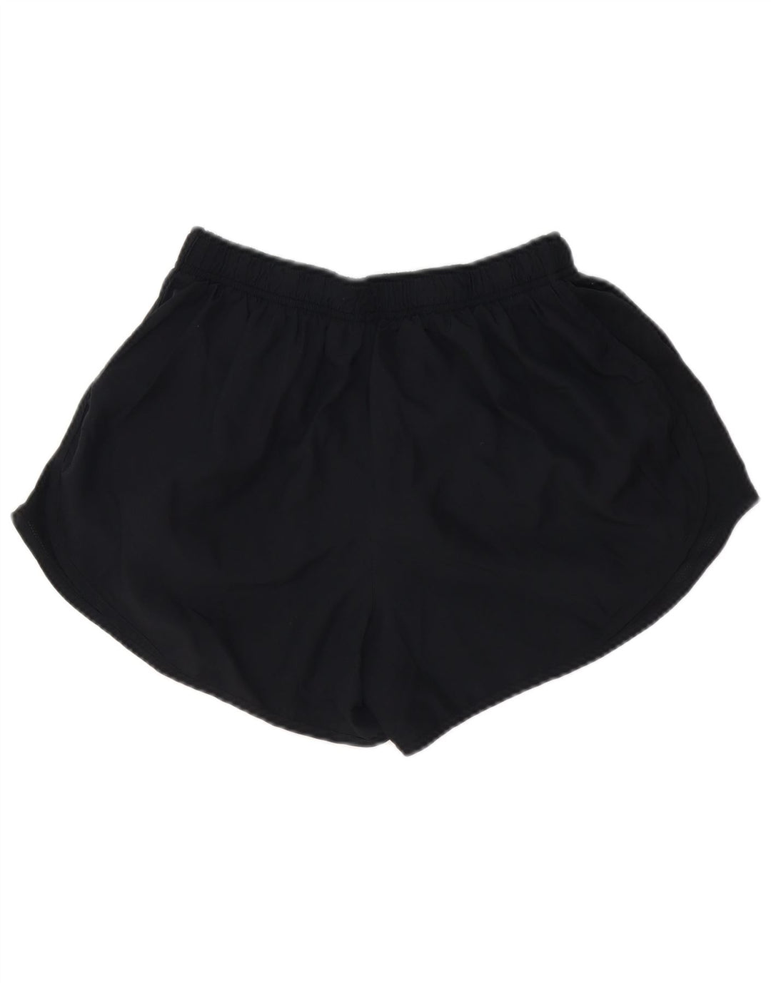 Nike Dame Dri Fit Sport Shorts UK 14 Large Black Polyester