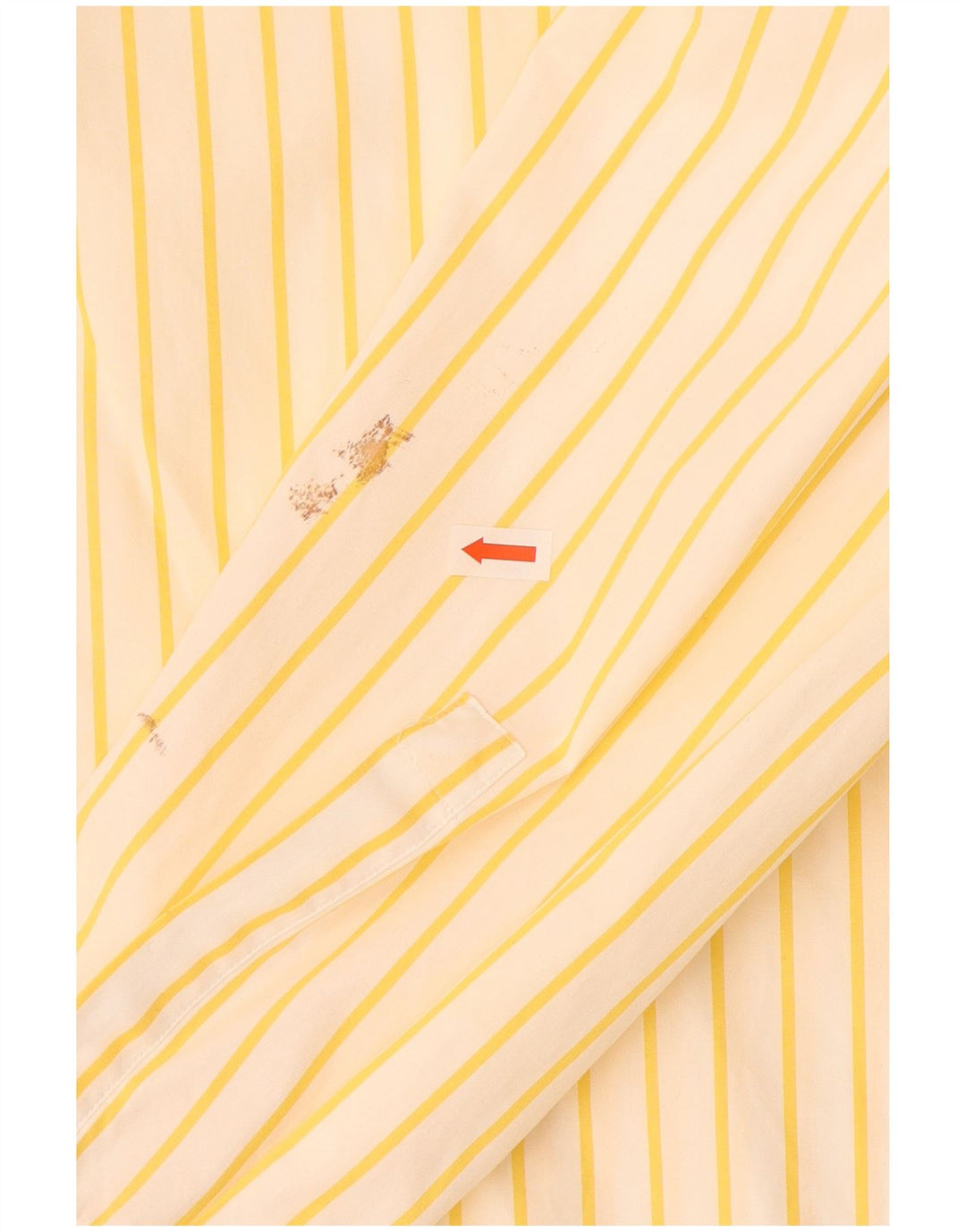 HUGO BOSS Herreskjorte str. 40 15 3/4 Mellem gul stribet bomuld