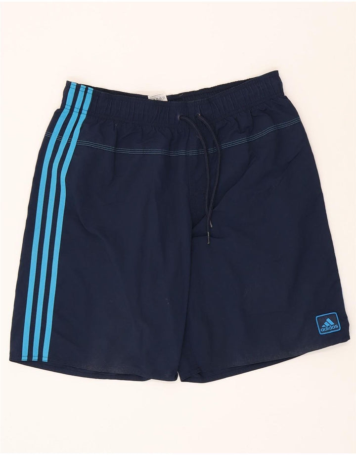 ADIDAS Badeshorts til mænd Medium marineblå polyester