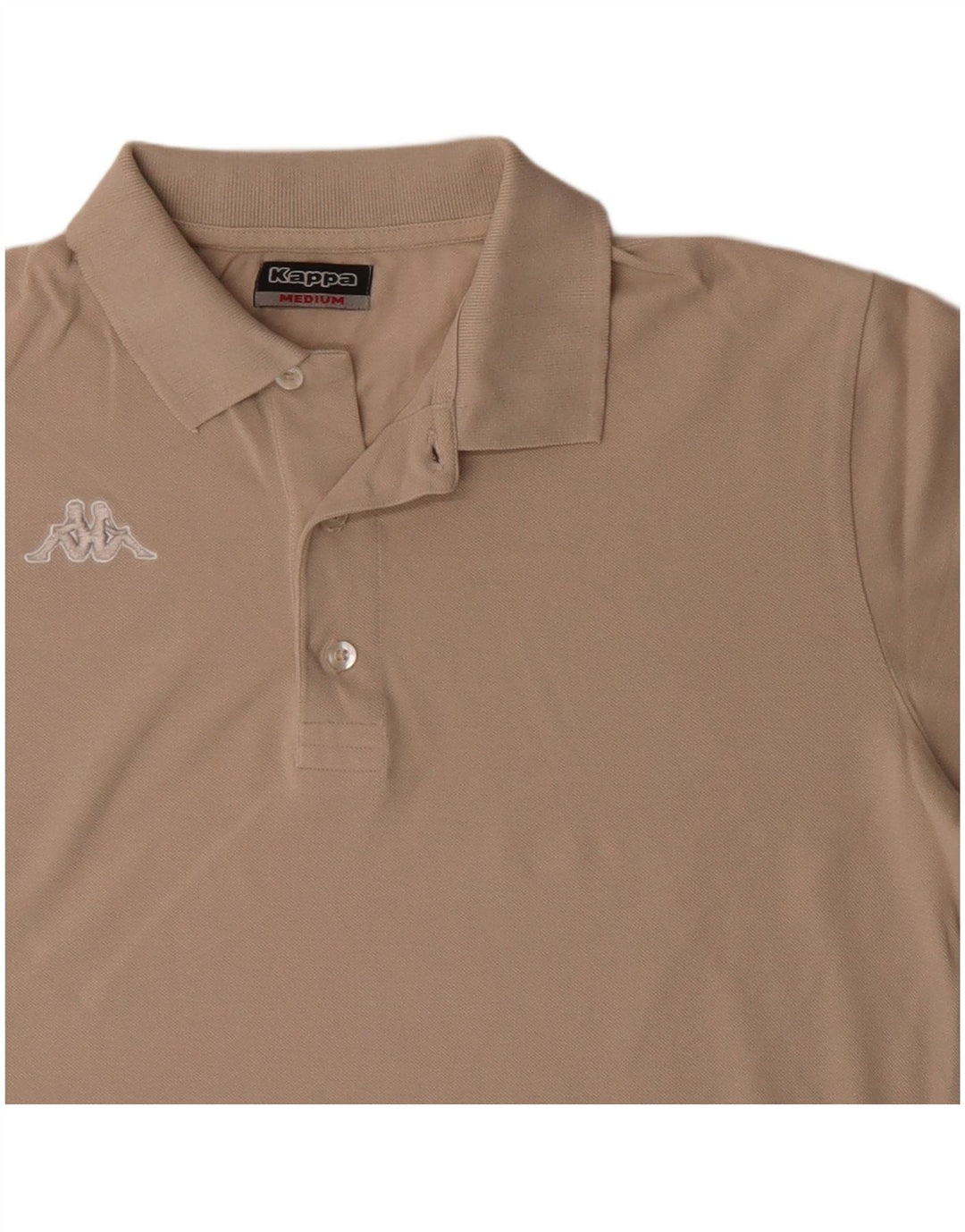 KAPPA Poloshirt til mænd Medium Beige Bomuld