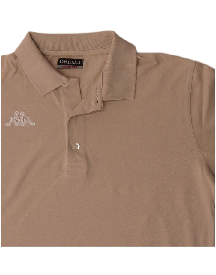 KAPPA Poloshirt til mænd Medium Beige Bomuld