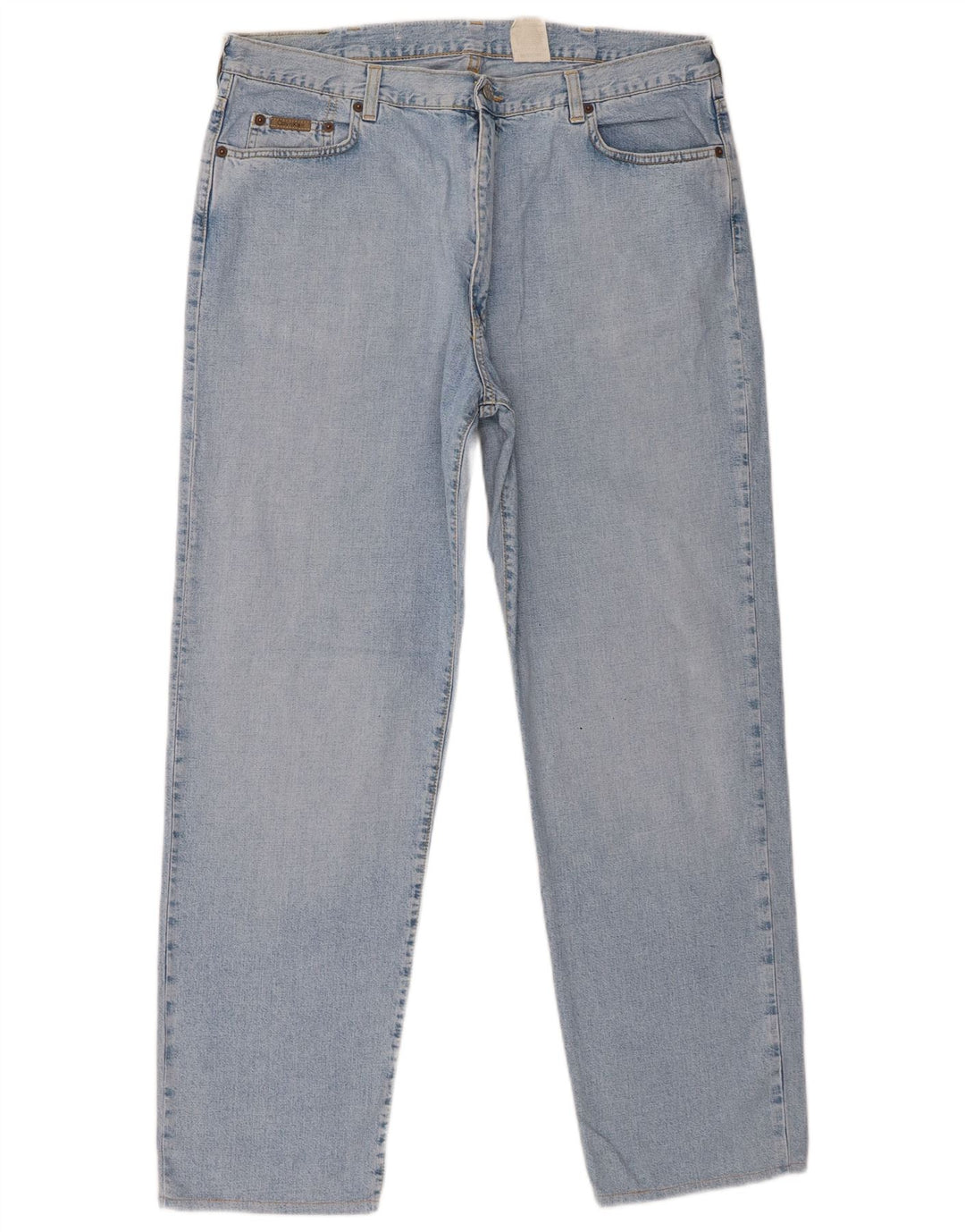 Calvin Klein Straight Jeans til mænd W38 L29 Blå Bomuld