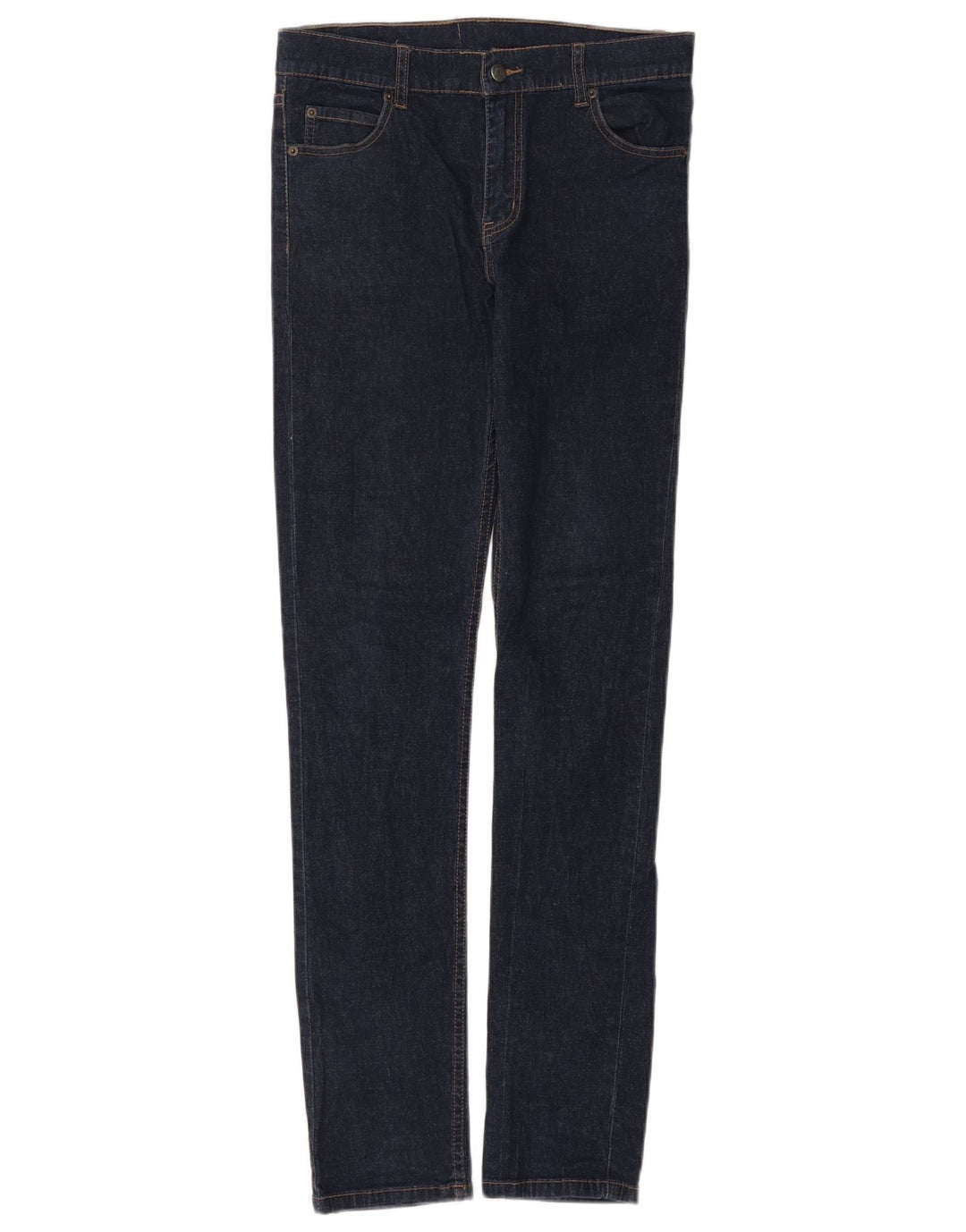 Billig mandag Dame Slim Jeans W30 L34 Marineblå Bomuld