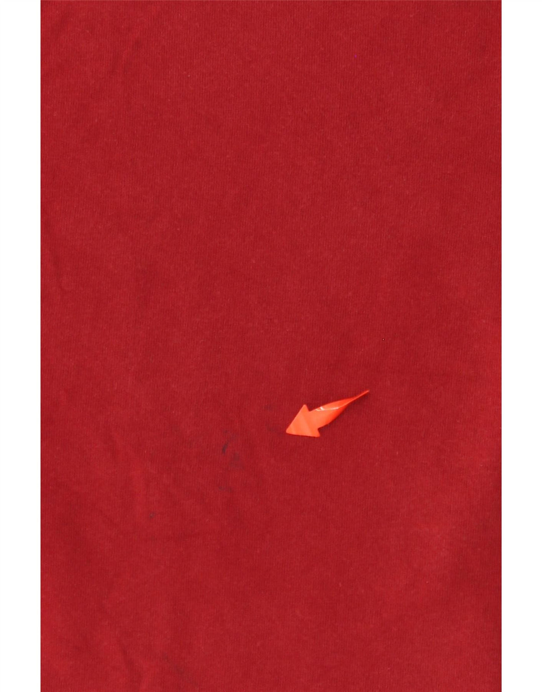 CONVERSE Herre T-Shirt Top Lille Rød Bomuld