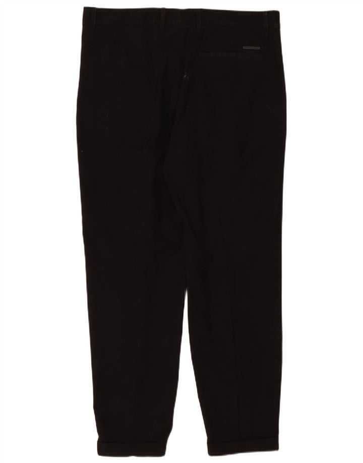 Armani Exchange Herre Pegged Chino Bukser W34 L28 Sort Polyester