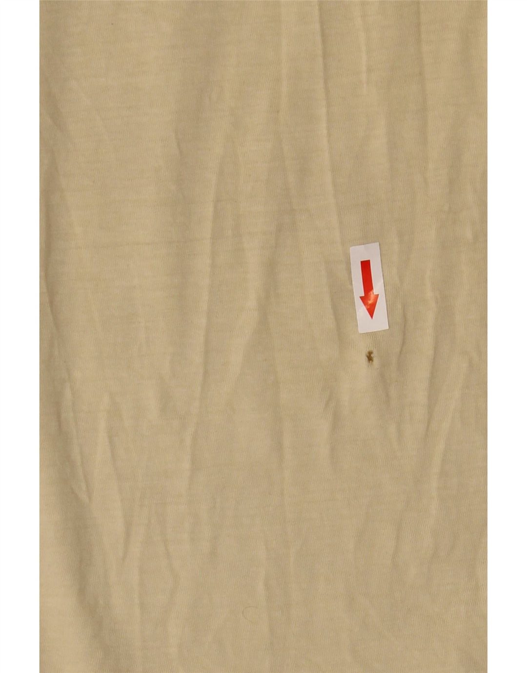 French Connection Herre T-Shirt Top XL Beige Bomuld
