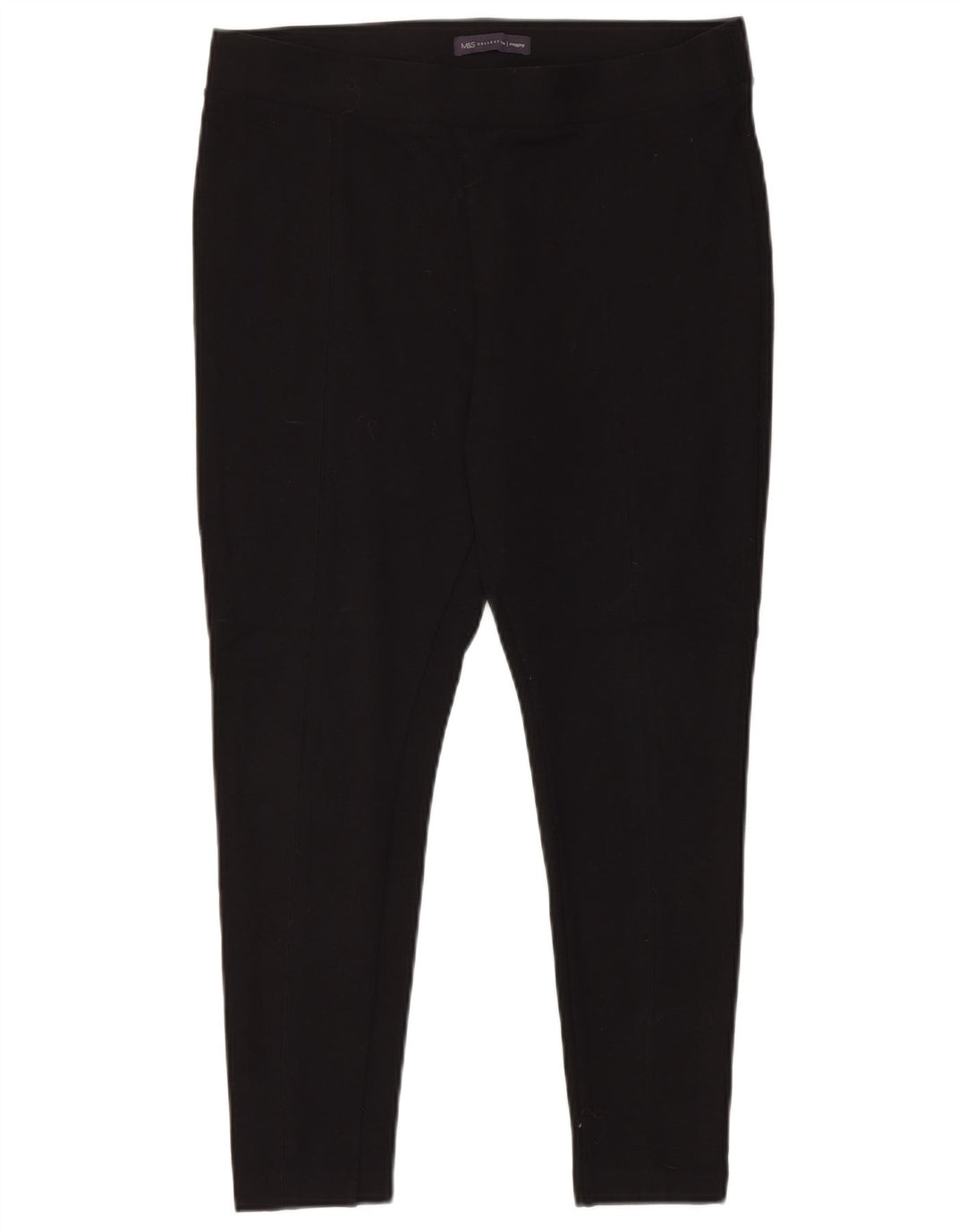 Marks & Spencer Womens Leggings UK 14 Large Black