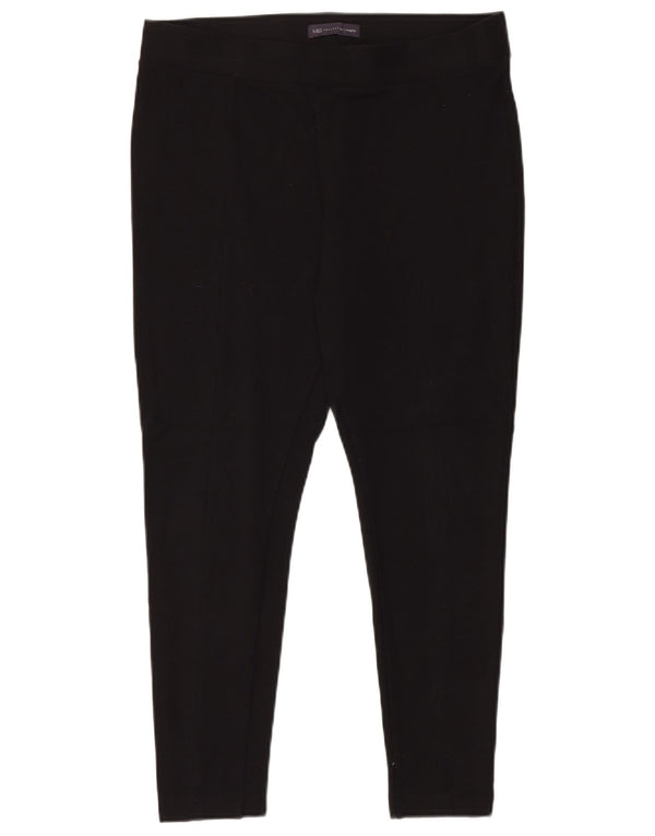Marks & Spencer Womens Leggings UK 14 Large Black