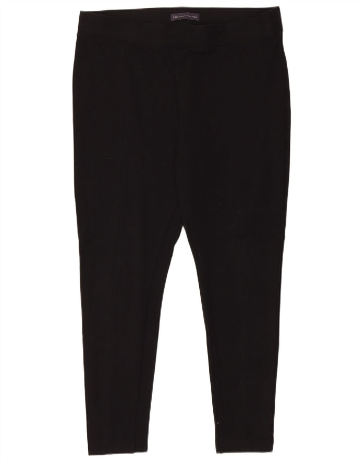 Marks & Spencer Womens Leggings UK 14 Large Black