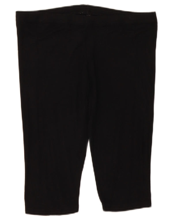 Topshop Dame Capri Leggings UK 12 Medium Sort Viscose