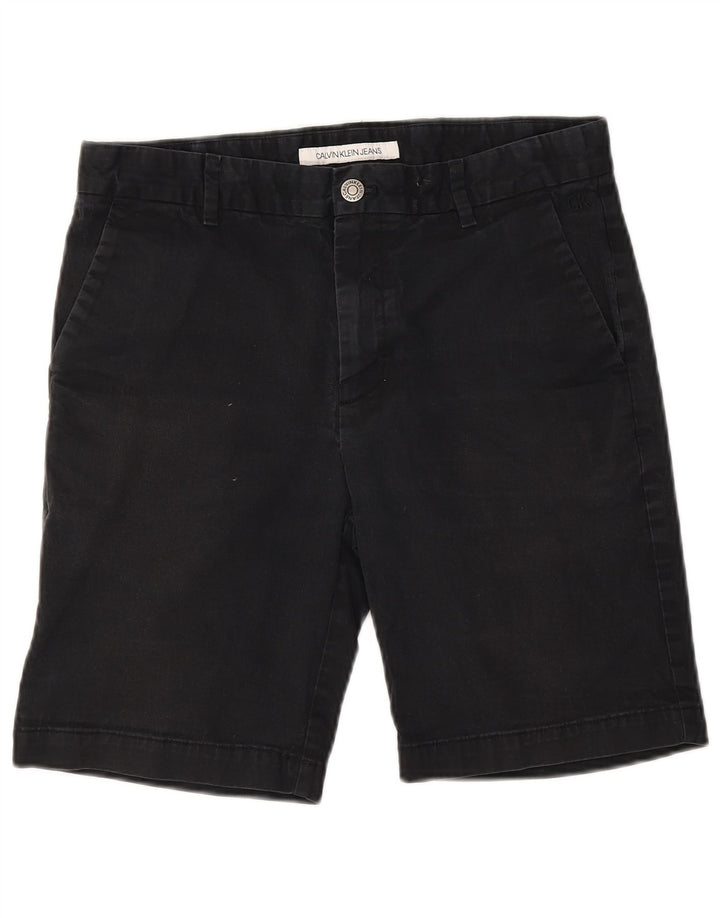 Calvin Klein Herre Chino Shorts W30 Medium Navyblå Bomuld