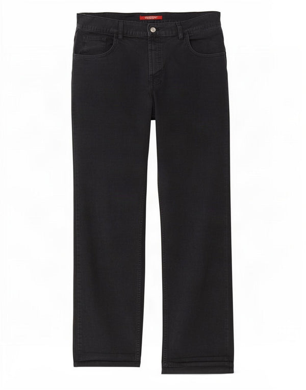 Carrera Herre Lige Casual Bukser IT 52 XL W36 L33 Sort Bomuld