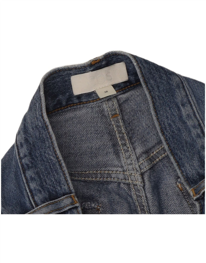 Cos Dame Harem Capri Jeans EU 38 Medium W30 L21 Blå Bomuld