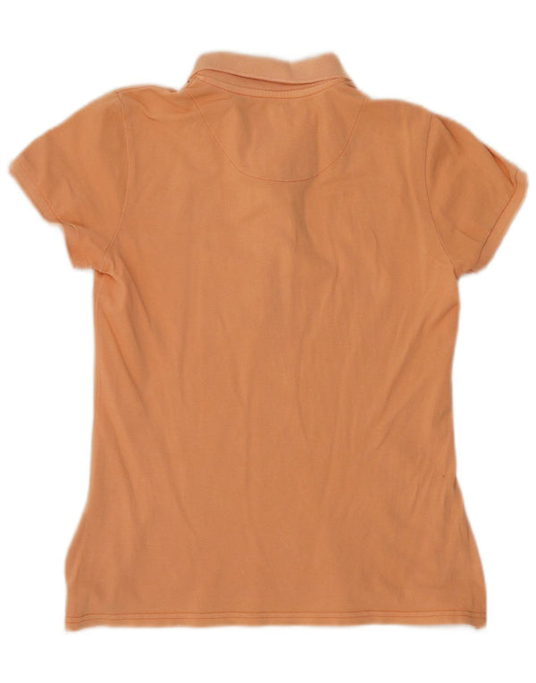Refrigue Dame Polo Shirt UK 14 Stor Orange Bomuld