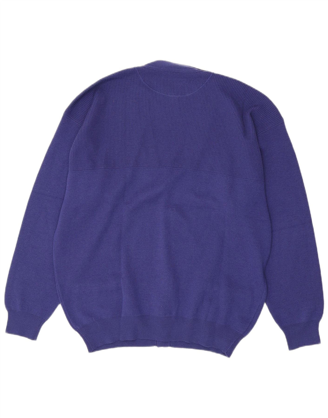 LES COPAINS Herre Cardigan Sweater Stor Blå