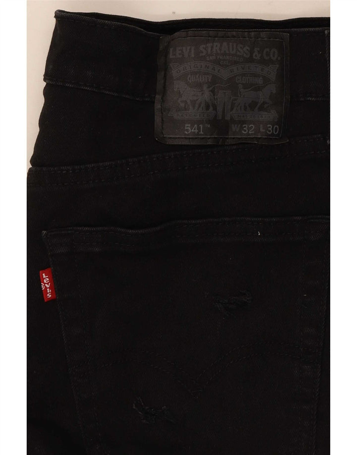 Levi's Womens 541 denimshorts W32 Large Black Bomuld