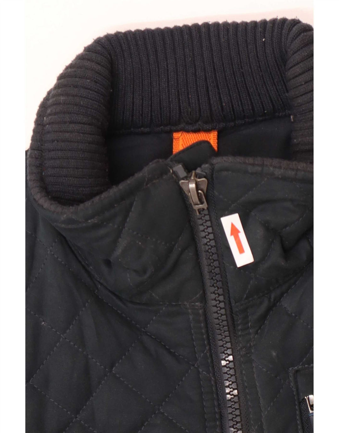 Superdry Quilted Jacket til mænd UK 36 Small Green Polyester