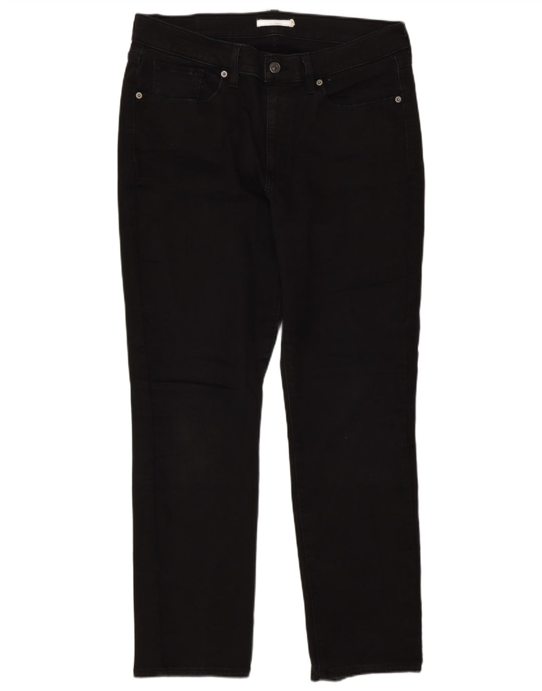 Levi's klassiske lige jeans til kvinder W32 L30 sort bomuld