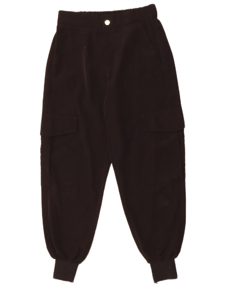 Zara Joggers Cargo Bukser XS W24 L26 Sort