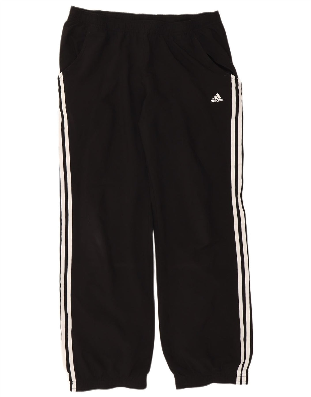 Adidas Dame træningsdragt Bukser Joggers UK 16 Large Black Polyester