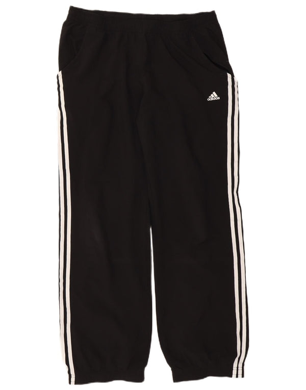 Adidas Dame træningsdragt Bukser Joggers UK 16 Large Black Polyester