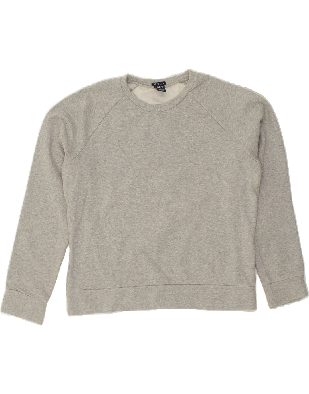 GAP Womens Sweatshirt Jumper UK 16 Large Grey Cotton Vintage Gap and Second-Hand Gap from Messina Hembry 