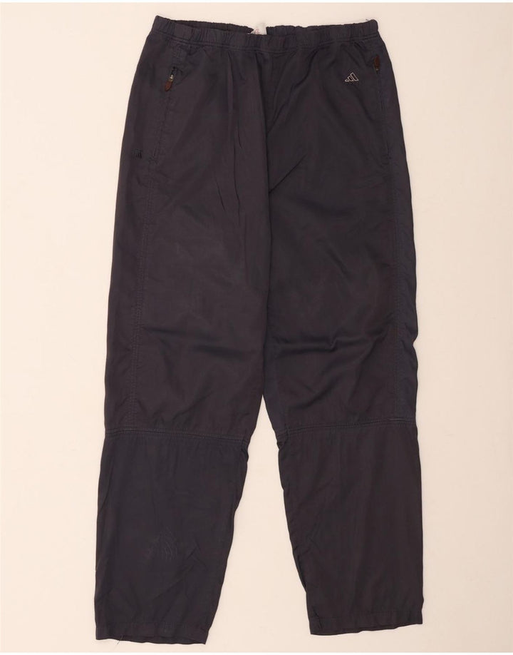 ADIDAS Womens Tracksuit Trousers UK 16 Large Grey Polyamide