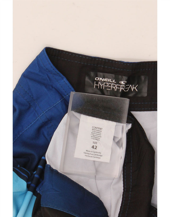 O'Neill badeshorts til mænd 2XL flerfarvet stribet polyester