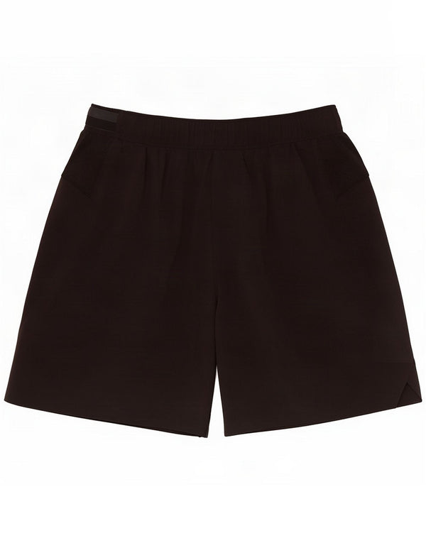 Lululemon Womens Sports Shorts UK 12 Medium Black Polyester Sports