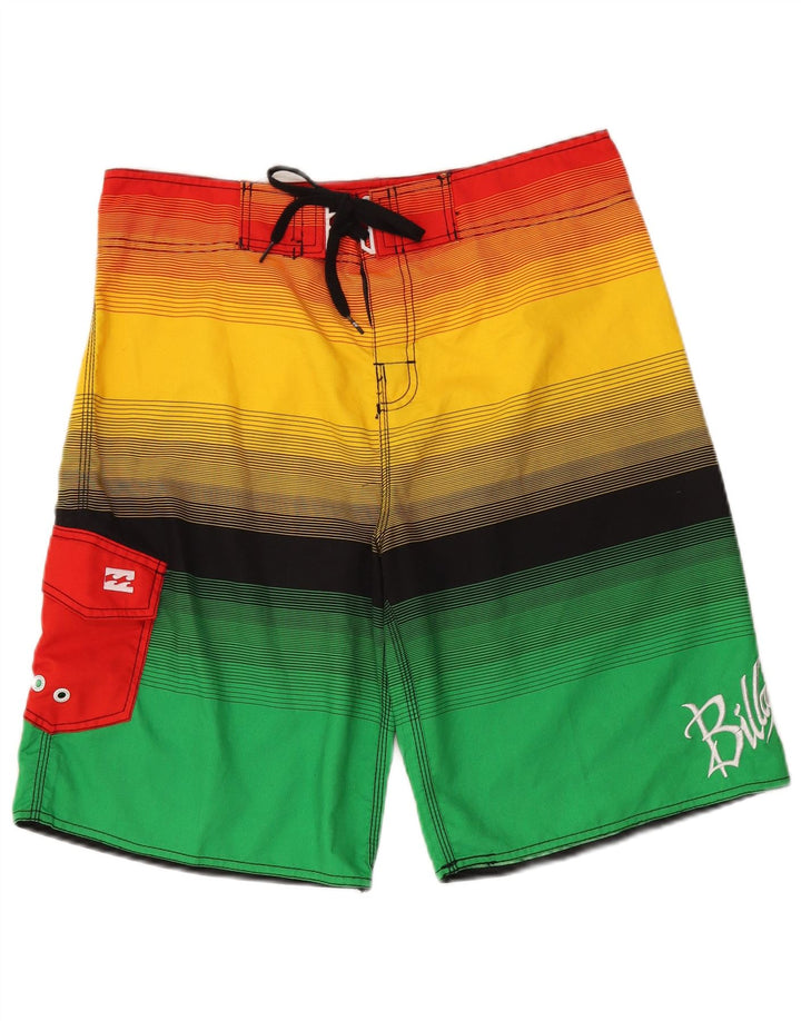 Billabong Herre Grafiske Badeshorts Stor Flerfarvet Stribet