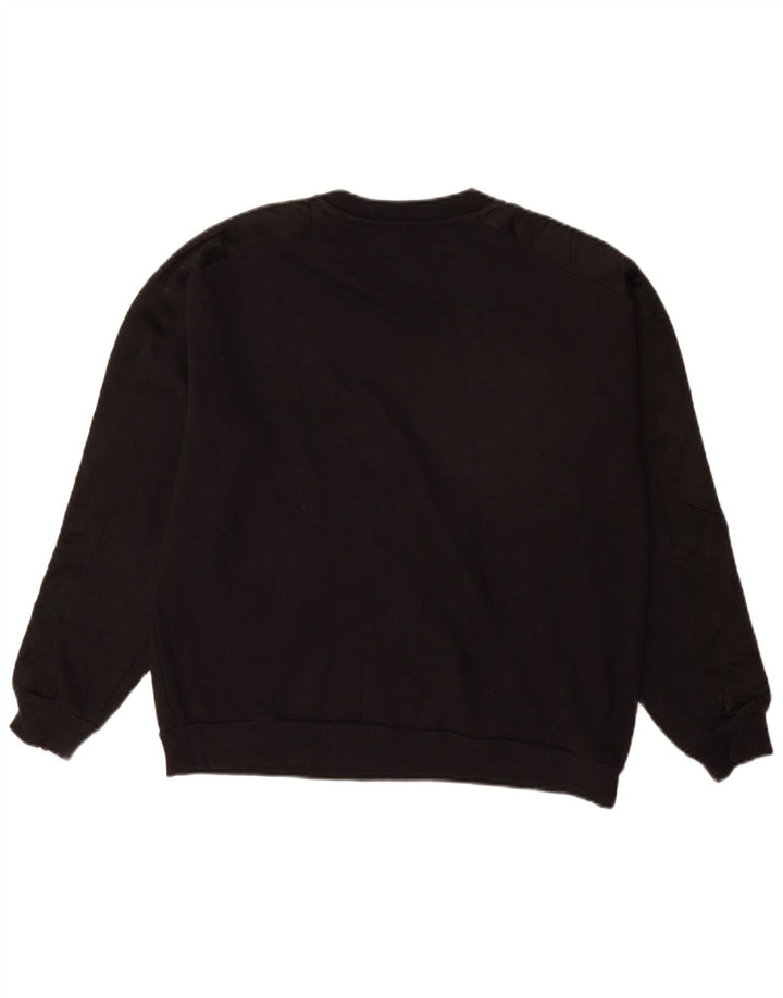 Marks & Spencer Herre sweatshirt Jumper Medium Sort Bomuld