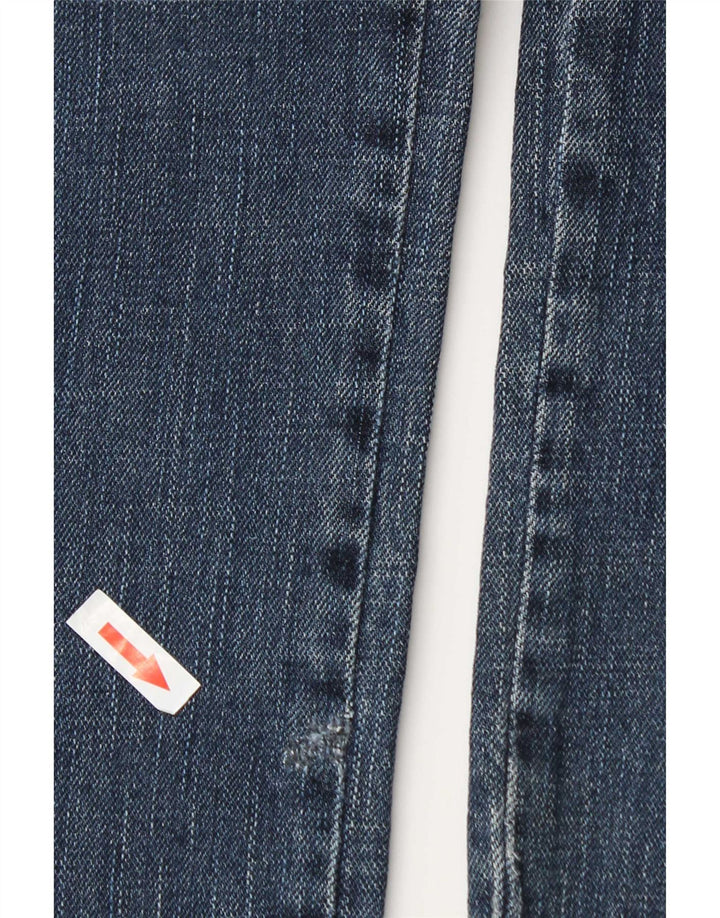 Wrangler Herre Texas Stretch Straight Jeans W34 L34 Blå Bomuld