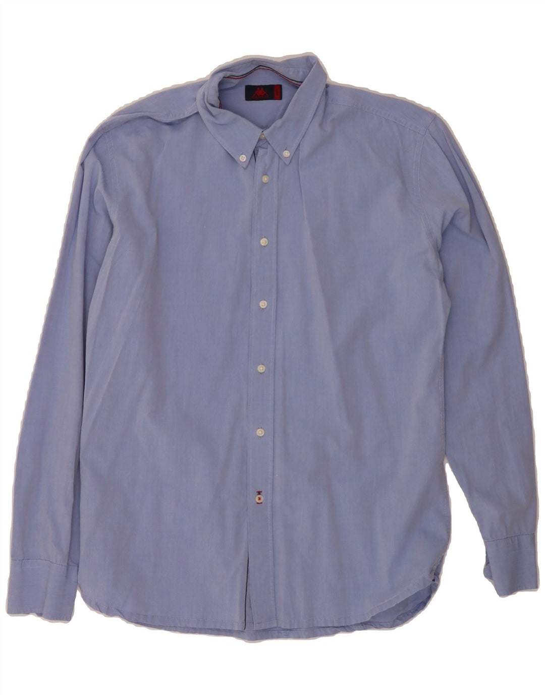KAPPA Mens Shirt Large Blue Vintage Kappa and Second-Hand Kappa from Messina Hembry 