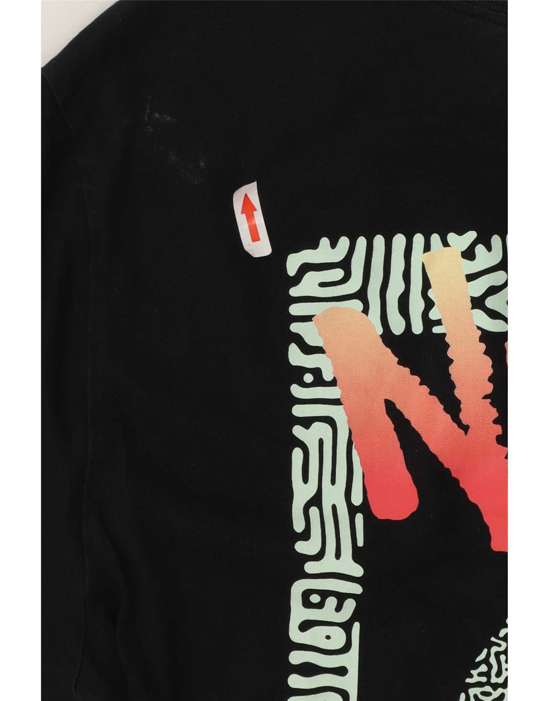 Nike grafisk t-shirt til mænd, medium sort